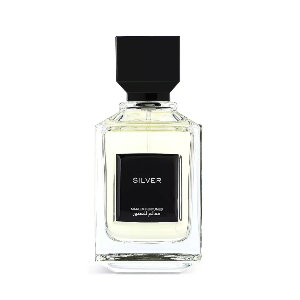 A blend of White Musk, Powder, and Vanilla.