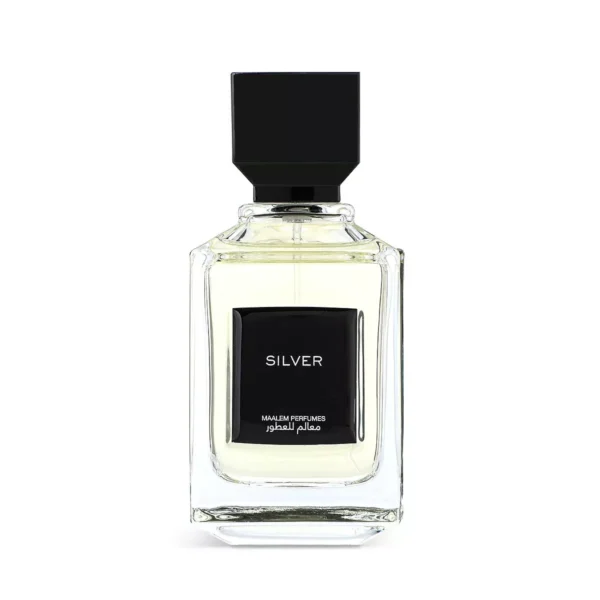 A blend of White Musk, Powder, and Vanilla.